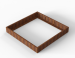 Plantenbak Module+ Corten 210x210x28cm