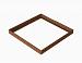 Plantenbak Module+ Corten 300x300x28cm