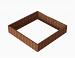 Bloembak Module+ Corten 210x210x42cm