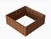 Bloembak Module+ Corten 150x150x56cm