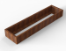 Plantenbak Module+ Corten 60x240x28cm