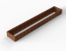 Plantenbak Module+ Corten 60x360x28cm
