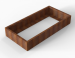 Bloembak Module+ Corten 90x180x28cm