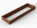 Plantenbak Module+ Corten 90x300x28cm
