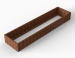 Plantenbak Module+ Corten 90x360x42cm