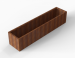 Plantenbak Module+ Corten 60x270x56cm