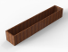 Plantenbak Module+ Corten 60x360x56cm