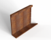 Module+ Corten hoekpaneel-L INW. C 60x56cm
