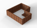 Plantenbak Module+ Corten L-vorm 90x150x150x42cm
