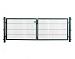 Poort Groen dubbel 160x300cm compl. *