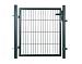 Poort Groen enkel 120x100cm compl. *