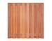 Hardhouten Scherm recht 15+2-pl. 180x180cm t.b.v. betonpalen