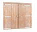 Douglas Deur dubbel dicht 255x209cm blank