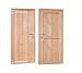 Douglas Deur enkel dicht 90x201cm verzinkte hengen / RVS beslag, linksdr., kleurl. geimpr.
