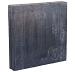 Palissadeband Zwart recht 8x50x50cm