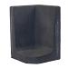 L-Element Zwart hoek 60x40x40cm
