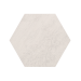 Staptegel Hexagons Quarzite Bianca Ø60x52x2cm