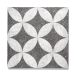 GeoProArte® Dark Grey Flower 60x60x4cm