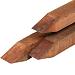 Hardhout Paal gepunt 2,5x4x40cm