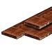 Hardhout Plank 2x10cm lengte 250/400cm