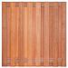 Hardhouten Scherm recht 15+2-pl. 180x180cm t.b.v. betonpalen