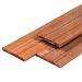 Hardhouten Plank v-groef 1,5x14,5cm lengte 365cm