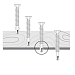 Vleugelteks VK-Z verzinkt 4,2x32mm 200st.