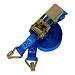 Spanband met ratelgesp en haken 35mm x 6mtr.