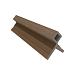 NewTechWood Hoekprofiel Castellation Teak 7x8x300cm
