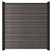 NewTechWood Scherm Triple Silver Gray 180x180cm
