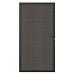 NewTechWood Poort Vlak Hor. Silver Gray alum. frame 100x195cm