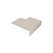 Traptrede Oud Hollands Crème hoek buiten t.b.v. 100x37x15cm