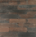 Patioblok Bruin/Zwart getrommeld 15x15x60cm