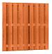 Hardhouten Scherm recht 17+3-pl. 180x180cm t.b.v. betonpalen