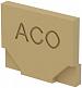 ACO Euroline eindplaat