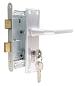 Poortcilinderslot Aluminium (t.b.v. stalen frame)