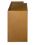 Muurelement Corten overzetstuk hoek 17x45x12,8cm
