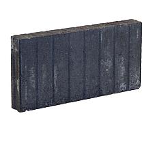 Palissadeband Zwart recht 6x25x50cm
