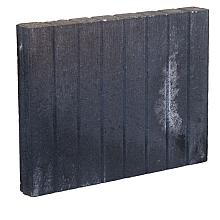 Palissadeband Zwart recht 6x35x50cm