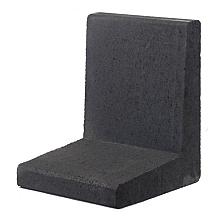 L-Element Zwart 50x40x40cm