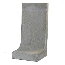 L-Element Grijs 100x50x40cm