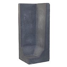 L-Element Zwart hoek 100x40x40cm
