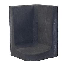 L-Element Zwart hoek 60x40x40cm