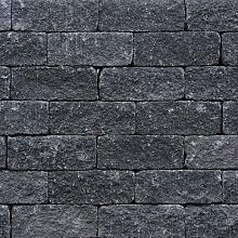 Roccia Antraciet getrommeld 12x12x30cm