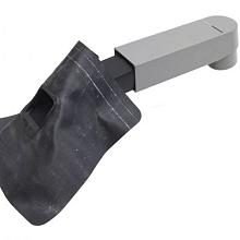 Dakdoorvoer PVC met Zijuitloop + EPDM flap dsn. 70/80mm