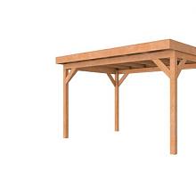 Douglas Buitenverblijf Comfort plat dak 400x270cm blank