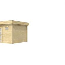 Tuinhuis Tapuit 300 x 300 cm, onbehandeld.