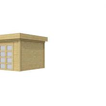 Tuinhuis Bosuil 300 x 300 cm, groen geÃ¯mpregneerd.