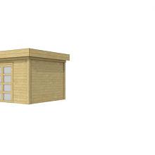 Tuinhuis Parelhoen 400 x 300 cm, groen geÃ¯mpregneerd.