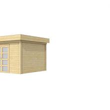 Tuinhuis Parelhoen 400 x 300 cm, kleurloos geÃ¯mpregneerd.